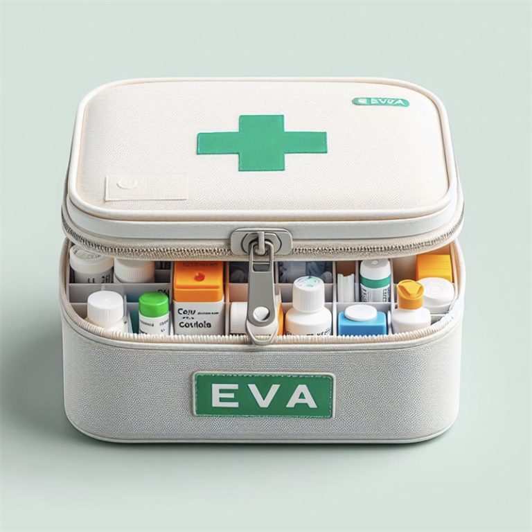 Understand the material safety and protective functions of EVA medical supply storage boxes.